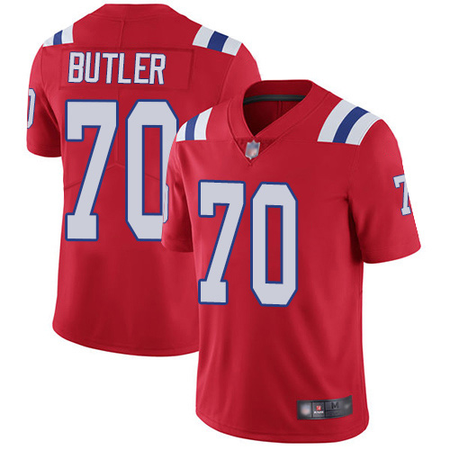 New England Patriots Football 70 Vapor Untouchable Limited Red Men Adam Butler Alternate NFL Jersey